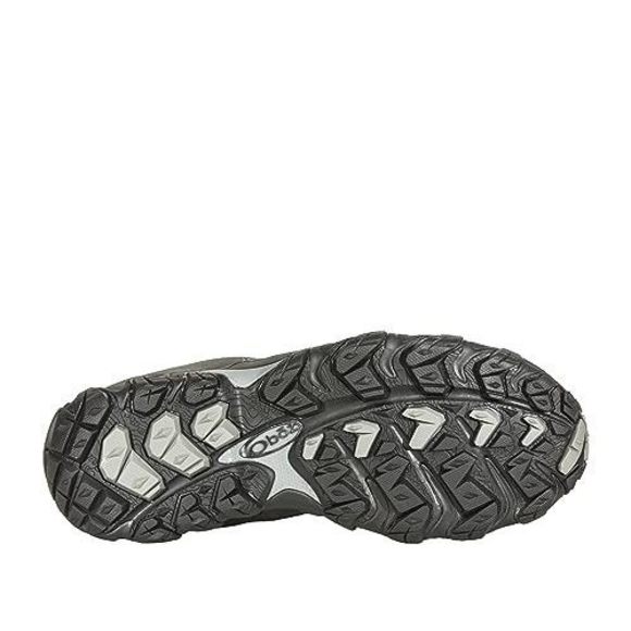 OBOZ MEN'S BRIDGER LOW B-DRY WATERPROOF HIKING SHOE, DARK SHADOW, 11
